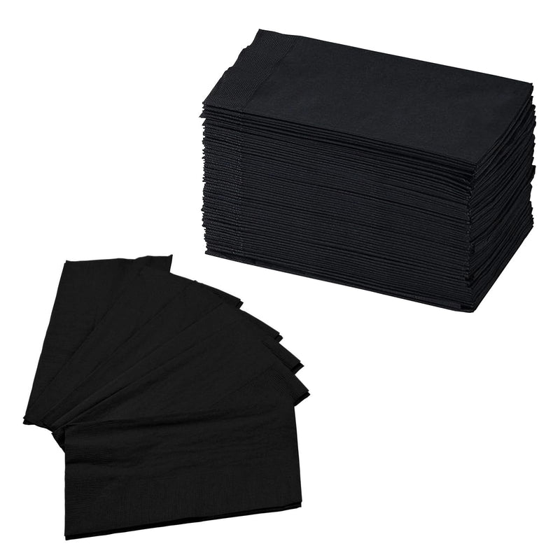 [Australia] - Perfectware 2 Ply Black Dinner Napkin Pack of 125 Pack of 125ct 
