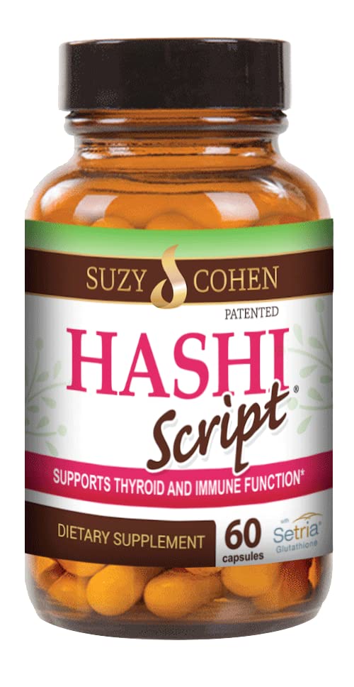 [Australia] - Script Essentials HashiScript Thyroid and Immune Support Formula with Catalase and Glutathione - by Suzy Cohen 