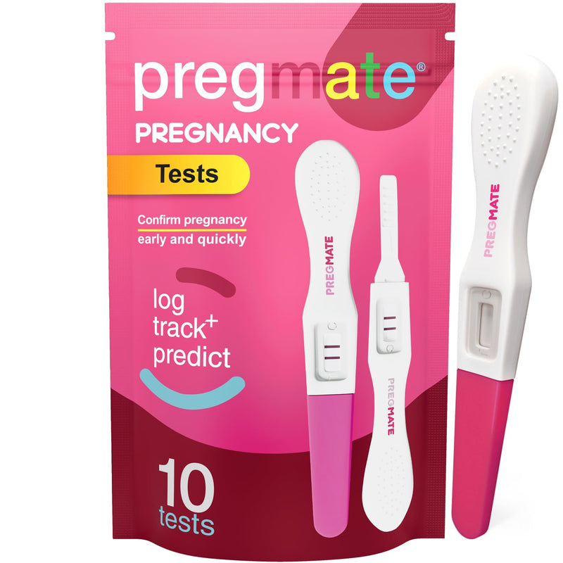 [Australia] - Pregmate Pregnancy Midstream Test (10 Count) 