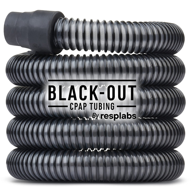 [Australia] - resplabs CPAP Hose Compatible with Most CPAP and BiPAP Machines - 6 Foot Standard 22mm Tubing, Black-Out (Pack of 1) 6 Foot (Pack of 1) 