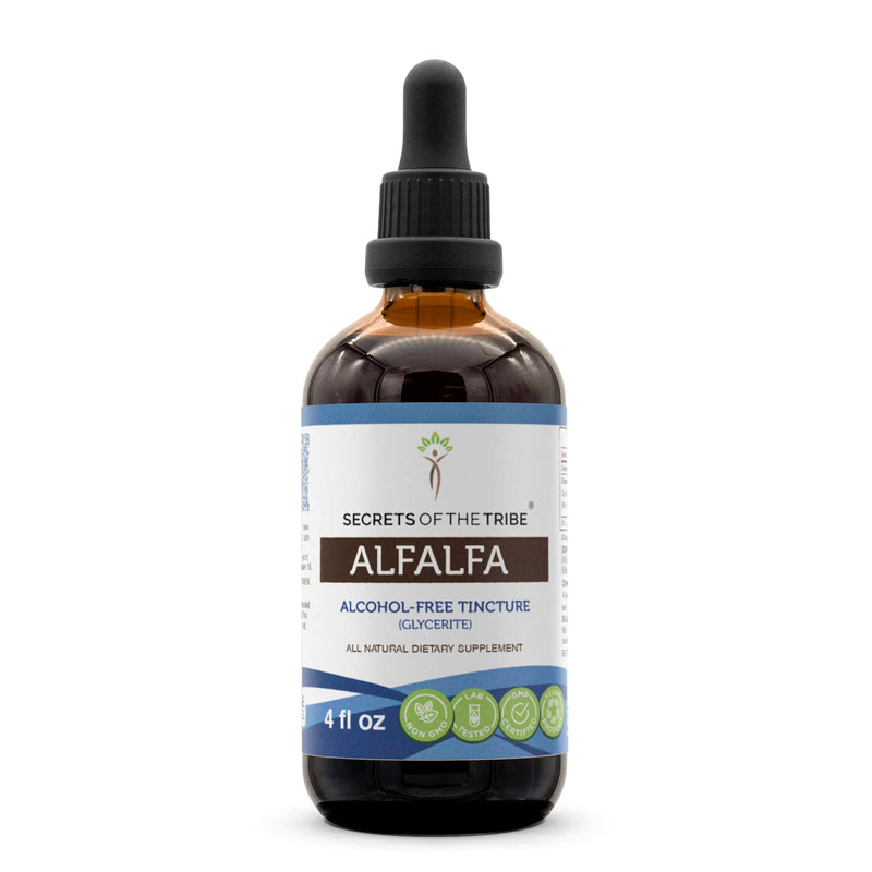 [Australia] - Alfalfa Tincture Alcohol-Free Liquid Extract, Alfalfa Dried Leaf 4 fl oz 