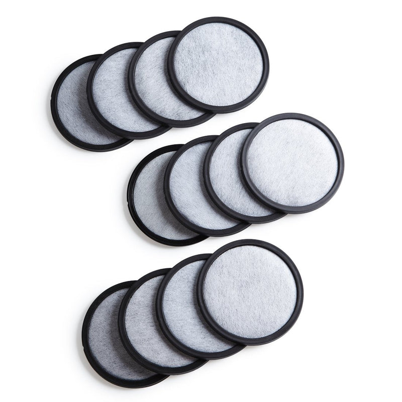 [Australia] - 12-Pack Premium Activated Charcoal Water Filter Disk for All Mr. Coffee Models 