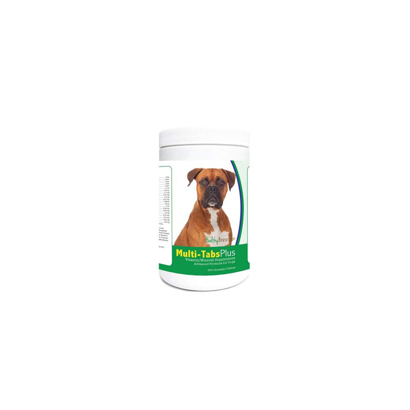 Healthy Breeds Boxer Multi-Tabs Plus Chewable Tablets 180 Count - PawsPlanet Australia