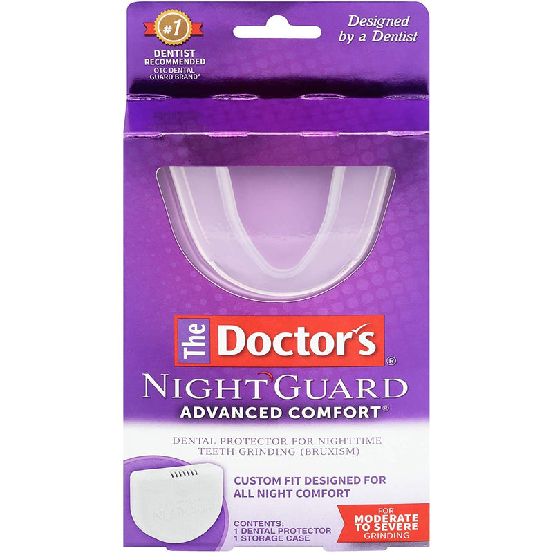 [Australia] - The Doctor's Nightguard, Dental Guard for Teeth Grinding (1 Count (Pack of 1)) 