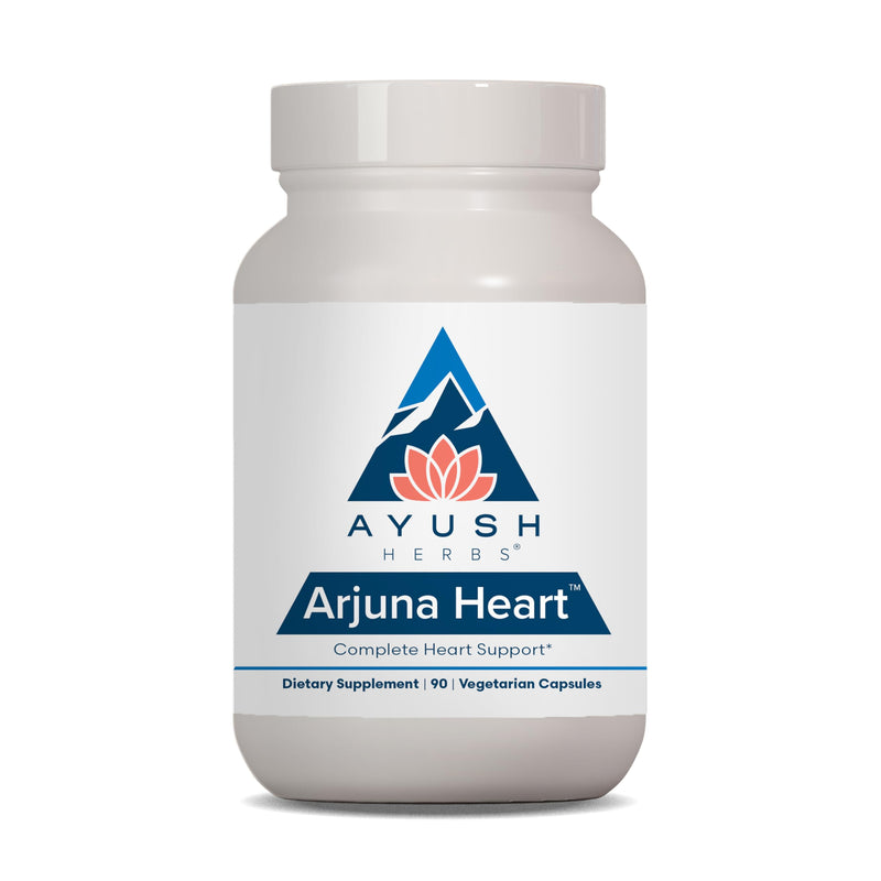 [Australia] - Ayush Herbs Arjuna Heart, Herbal Supplement for Heart Support, Heart-Protection Capsules for Men and Women, 90 Vegetarian Capsules 
