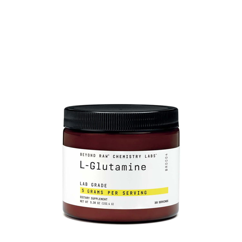 [Australia] - BEYOND RAW Chemistry Labs L-Glutamine Powder | Supports Muscle Function | 30 Servings 