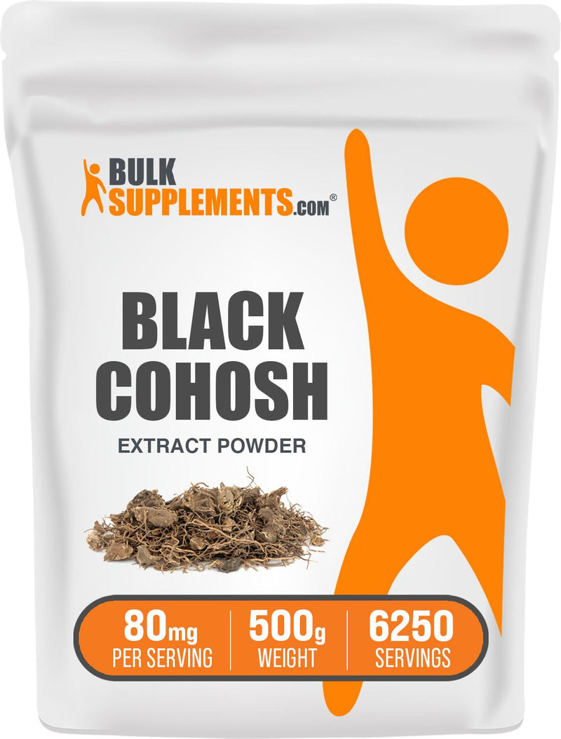 [Australia] - BulkSupplements.com Black Cohosh Extract Powder - Black Cohosh Supplements, from Black Cohosh Root - Vegan, 80mg per Serving, 500g (1.1 lbs) (Pack of 1) 1.1 Pound (Pack of 1) 