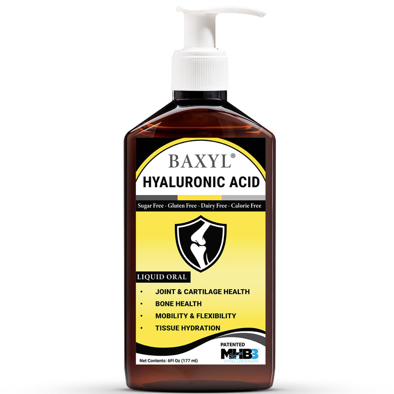 [Australia] - BAXYL - Liquid Hyaluronic Acid for Joint Relief Supplement (Vegan, Gluten-Free, Non-GMO, Patented Oral MHB3) 