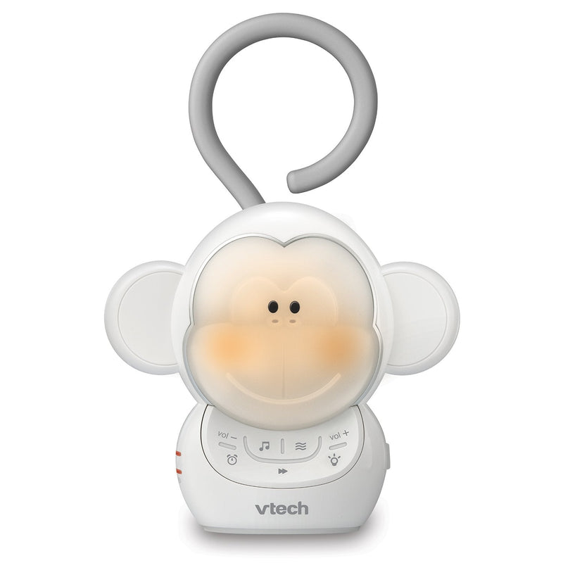 [Australia] - VTech BC8211 Myla The Monkey Baby Sleep Soother with a White Noise Sound Machine Featuring 5 Soft Ambient Sounds, 5 Calming Melodies & Soft-Glow Night Light, 1 Count (Pack of 1) 