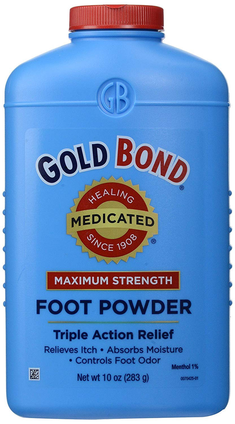 Gold Bond Talc-Free Medicated Foot Powder - 10 Oz by Gold Bond