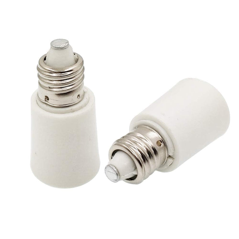 [Australia] - 10pcs E-Simpo E11 to E11 mini candelabra light socket base e11 led lamp holder adapter extender converter extension(10pcs E11 to E11 Extender) 