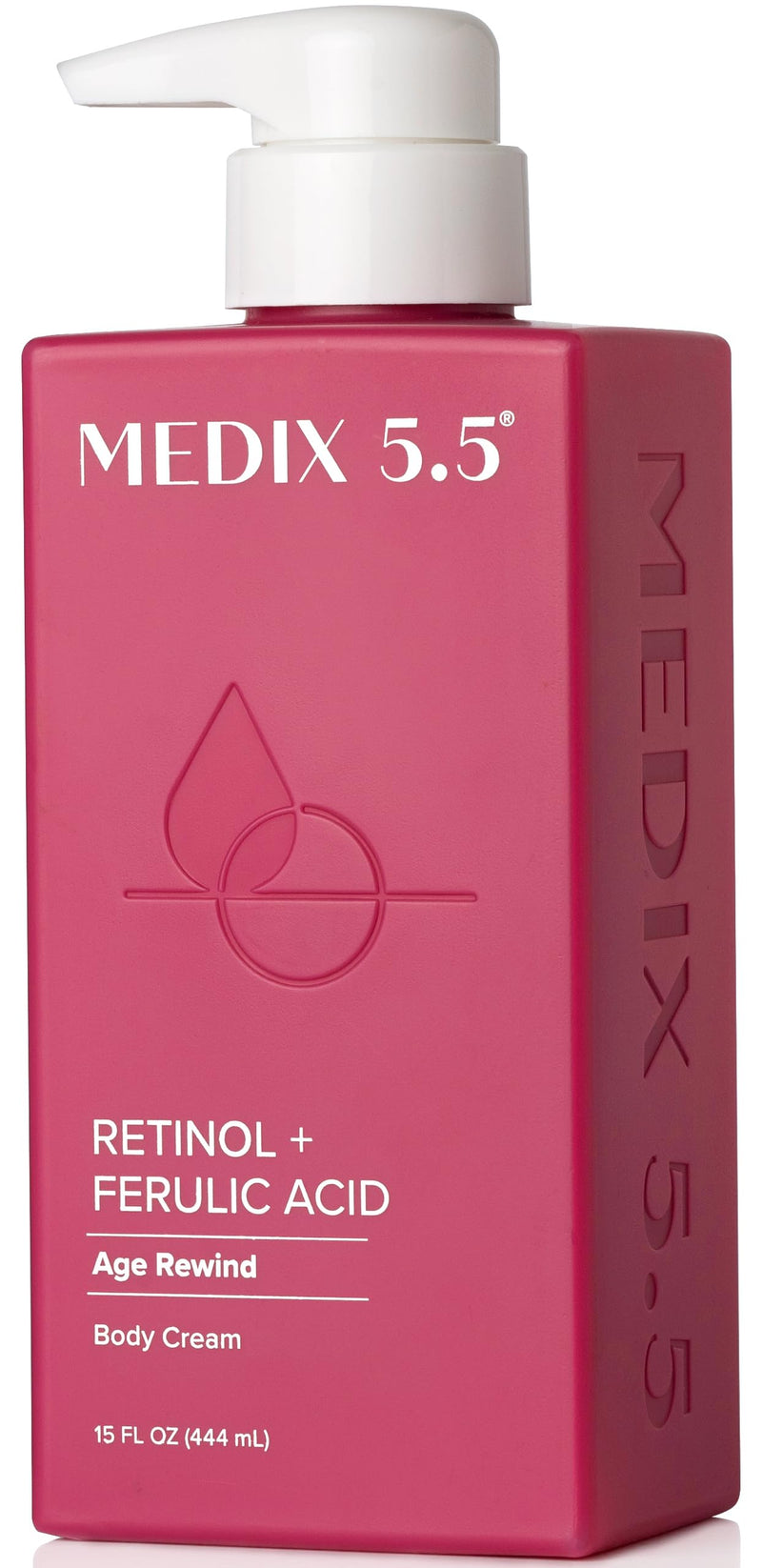 Medix 5.5 Retinol Body Lotion Firming Moisturizer | Crepey Skincare Treatment | Retinol Body Cream | Anti Aging Firming Cream For Women Targets Look Of Crepe Skin, Wrinkles, & Sagging Skin, 15 Fl Oz 1 - Retinol Firming Cream 15 Fl Oz (Pack of 1)