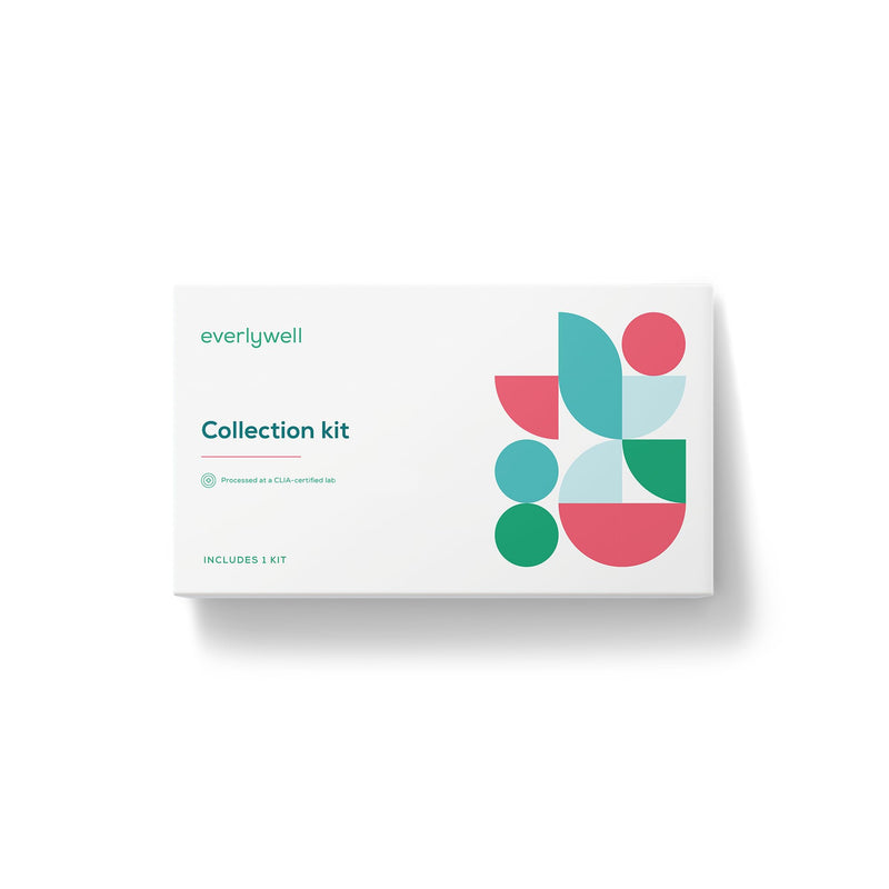 Everlywell At-Home Cholesterol and Lipids Lab Test Collection Kit for Women and Men, Measures HDL, LDL and Triglycerides for Accurate Results from a CLIA-Certified Lab Within Days, for Ages 18 Plus