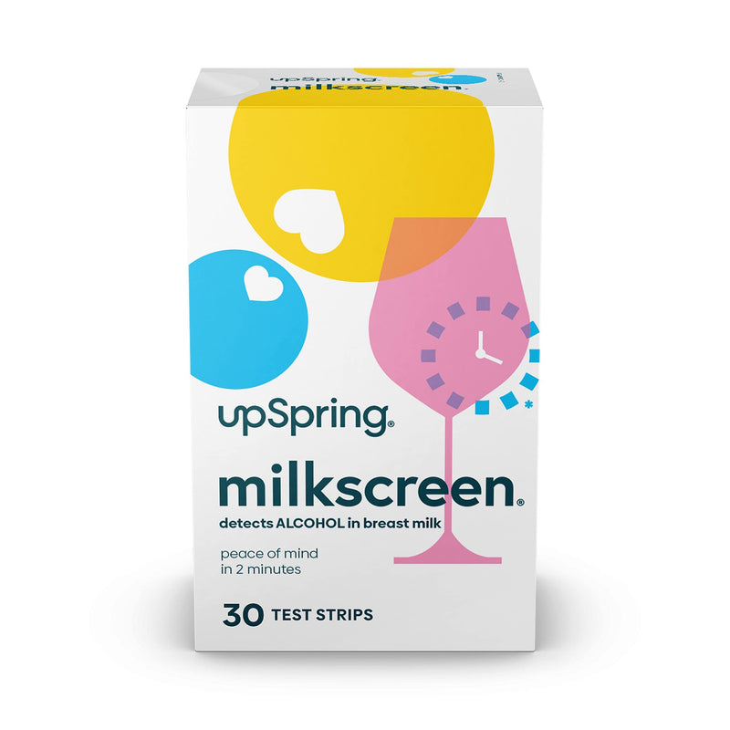 [Australia] - Upspring Milkscreen Test Strips to Detect Alcohol in Breast Milk - at-Home Test for Breastfeeding Moms, Simple Breast Milk Alcohol Dip Test with Accurate Results in 2 Minutes, 30 Test Strips… 