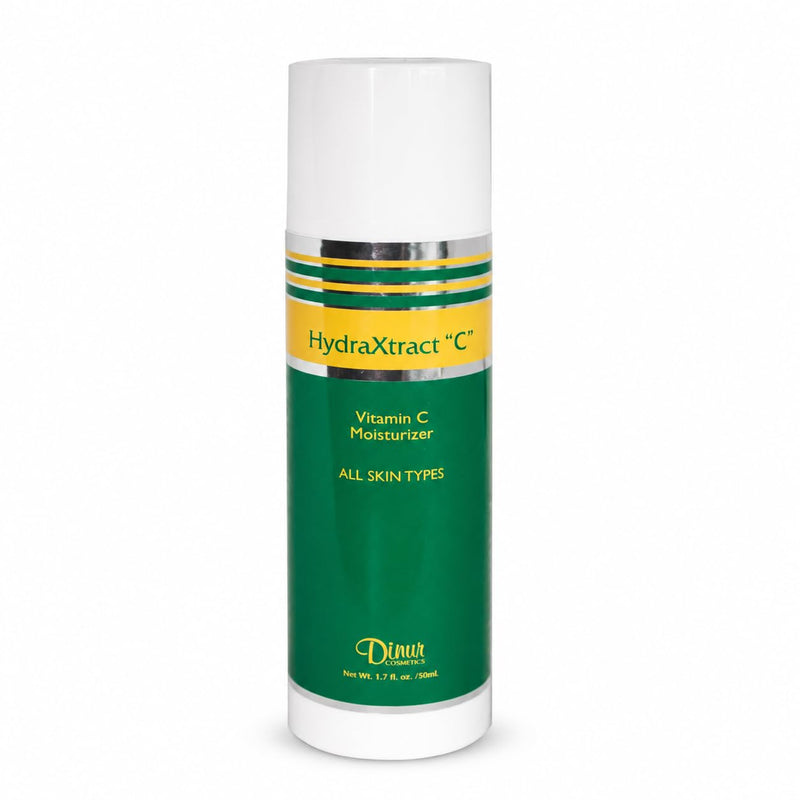 Dinur Cosmetics HydraXtract Vitamin C Moisturizer Decreases Aging Pump Up the Skin Improves Skin Smoothness & Firmness 1.7 oz. 50 ml HydraXtract C Moisturizer