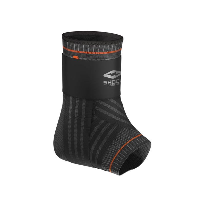 [Australia] - Shock Doctor Ultra Knit Ankle Brace W/Figure 6 Strap & Stays Medium 