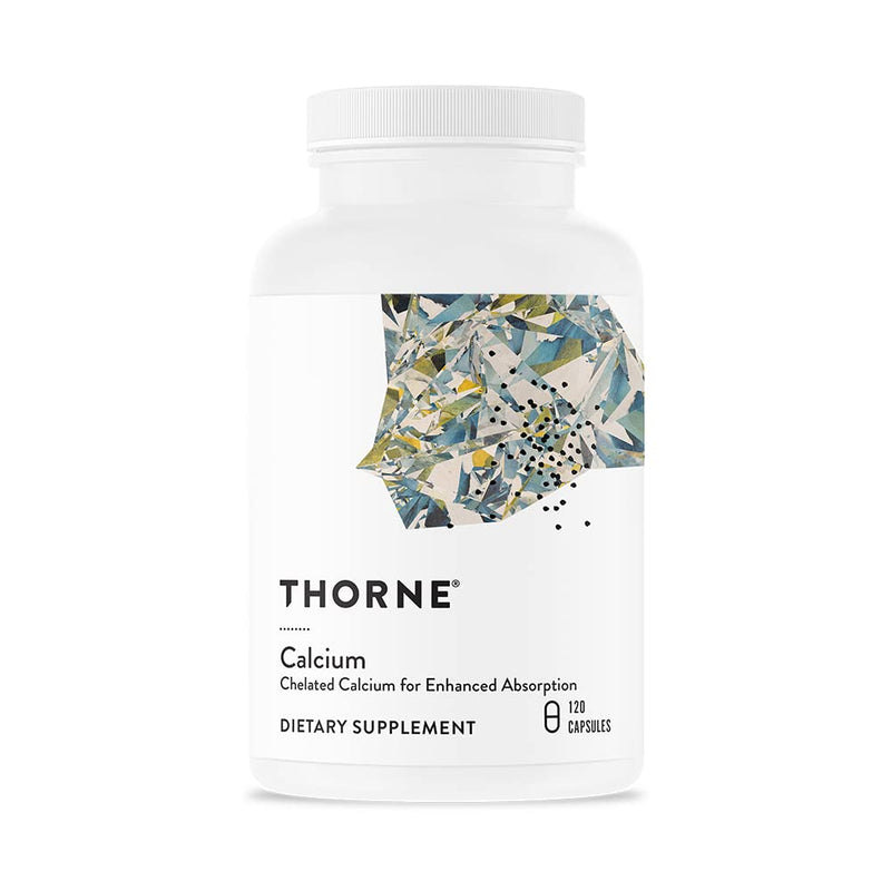 [Australia] - Thorne Calcium - (Formerly DiCalcium Malate) - Chelated Calcium for Enhanced Absorption with DimaCal for Bone Density Support - 120 Capsules 