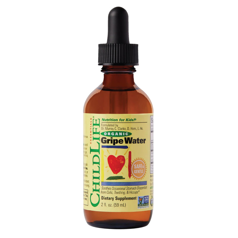 [Australia] - CHILDLIFE ESSENTIALS Organic Gripe Water for Babies - Gripe Water Newborn, Gas Drops for Newborns, Baby Drops for Gas & Colic Relief, Infant Gas Relief with Ginger, Fennel, Dill - 2 Fl Oz (Pack of 1) 2 Fl Oz (Pack of 1) 
