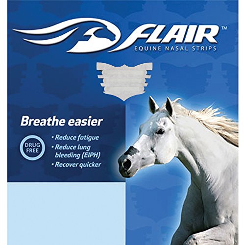 [Australia] - Flair® Equine Nasal Strips Six Pack White 