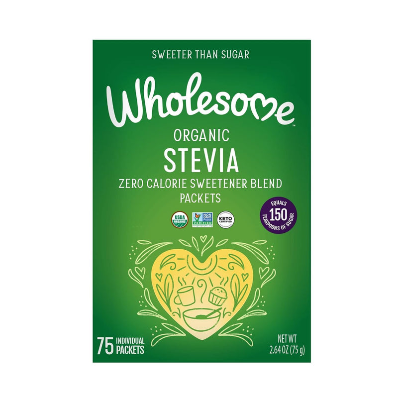 [Australia] - Wholesome! - Organic Stevia - 75 Packet(s) 