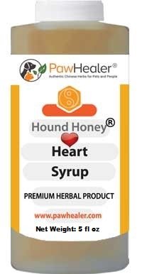PawHealer® Hound Honey: Heart Syrup - Herbal Remedy for Dog's Cough - 5 fl oz - Suppressant - Herbal Remedy - Gagging & Wheezing Due to Heart… - PawsPlanet Australia