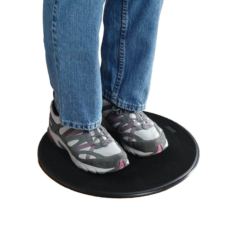 [Australia] - Sammons Preston Transfer Disc, 12" Pivot Disc for Safe Transfers with 360° Rotation, Non-Slip Surface for Sitting or Standing, Mobility Aid for Elderly, Caregivers, and Disabled, Lightweight Design 12 Inch Diameter 