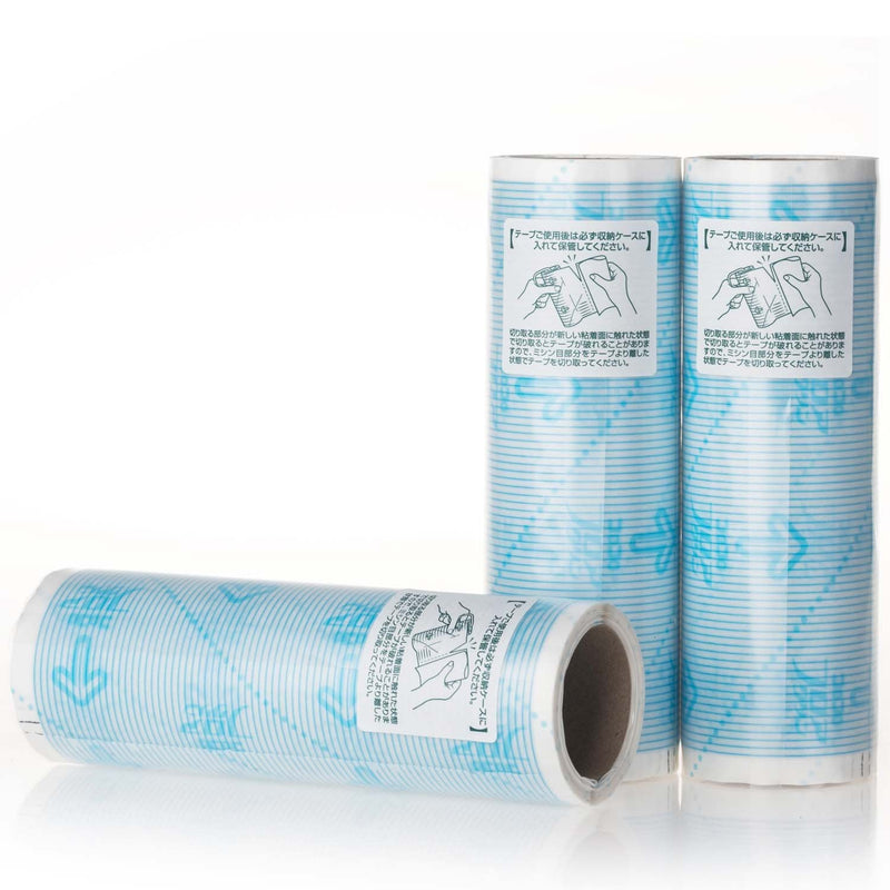 [Australia] - Pet Hair Lint Roller Refills Pet Hair Removal Refills, Japanese UNIKON 802 Sticky Mop Refill 90 Sheets(3 Packs) White 3 lint roller refills 