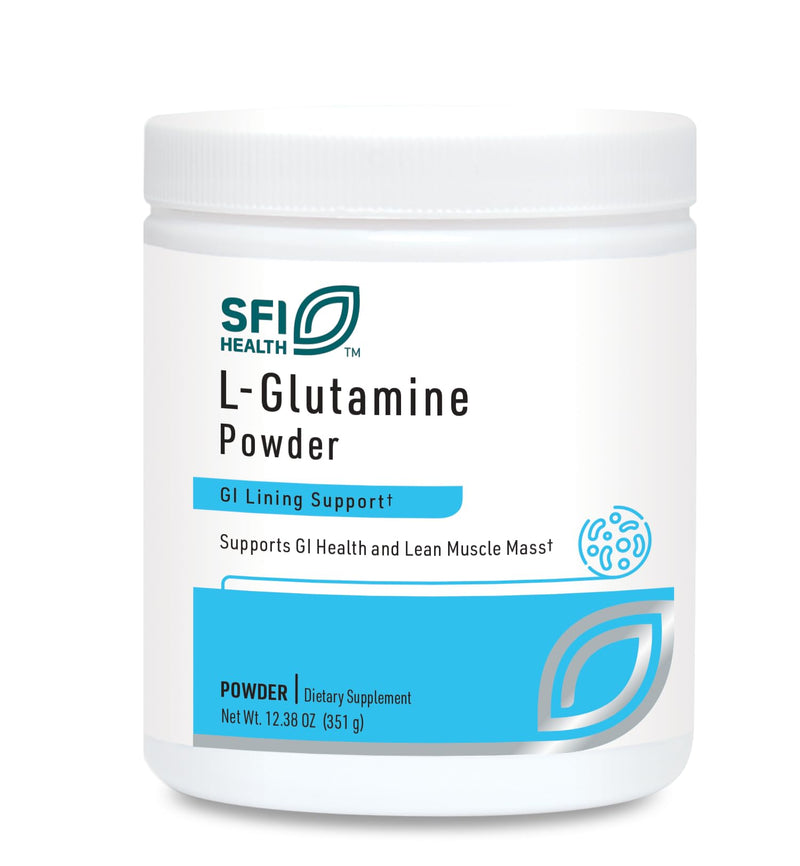 [Australia] - Klaire Labs L Glutamine Powder - 5000mg Free-Form & Hypoallergenic Amino Acid - Supports Muscle Recovery, Immune Support and GI Health - Non Dairy & Gluten Free (351 G / 60 Servings) 
