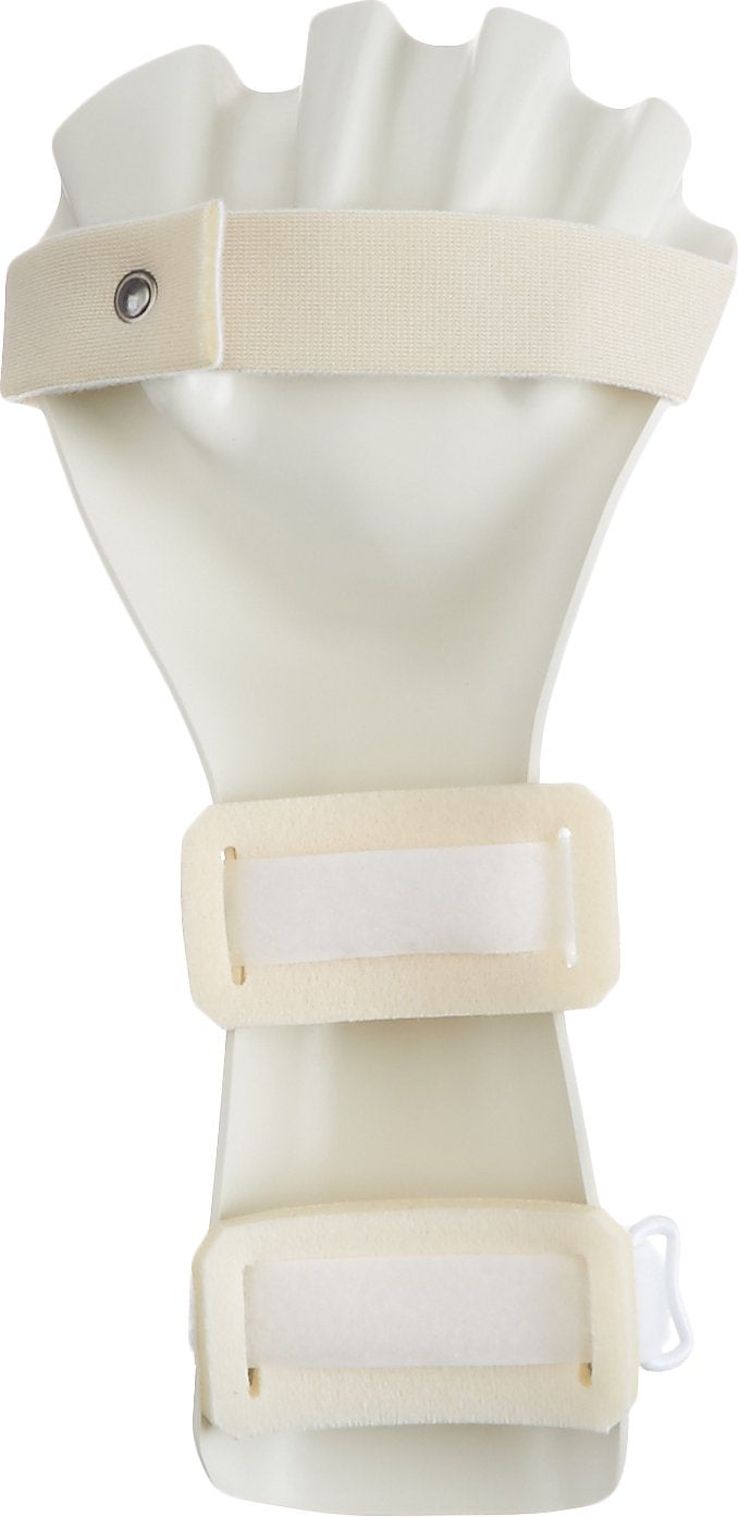 Rolyan Preformed Anti-Spasticity Ball Splint, Right Medium, White Small Left