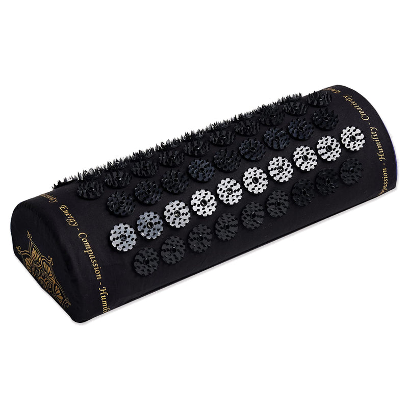 [Australia] - ShaktiMat Classic Acupressure Neck Pillow, Original Intensity in Black, Sustainable & Durable, Relieves Stress & Tension, Promotes Relaxation & Focus, FSA/HSA Eligible 