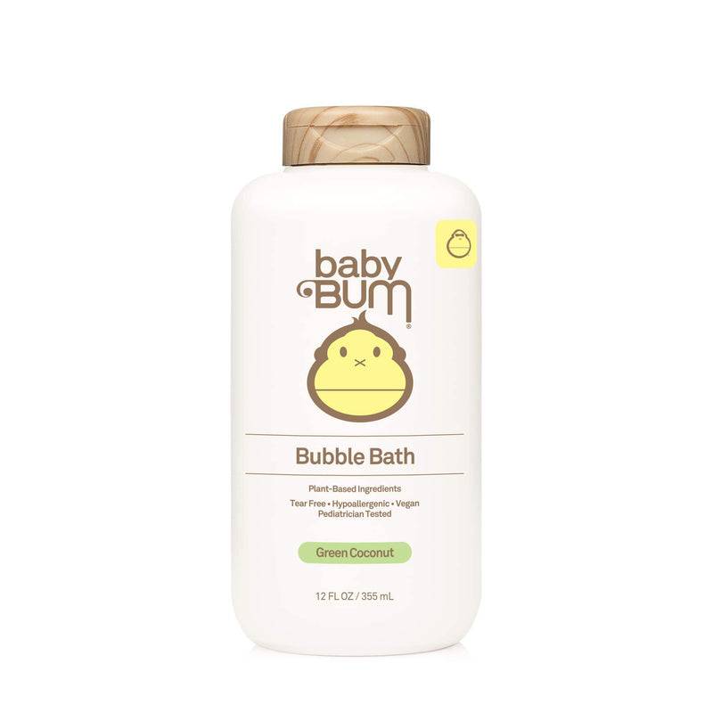 [Australia] - Baby Bum Foaming Bubble Bath | Tear Free for Sensitive Skin with White Ginger| Natural Fragrance | Gluten Free and Vegan | 12 FL OZ 