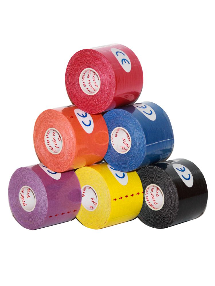 [Australia] - Kinesiology Tape Pro, Athletic Waterproof Muscle Support Adhesive Kinesio Sport Tape for Athletes 2 inches x 16.4 feet, 6 Rolls, Assorted 6 Count (Pack of 1) 