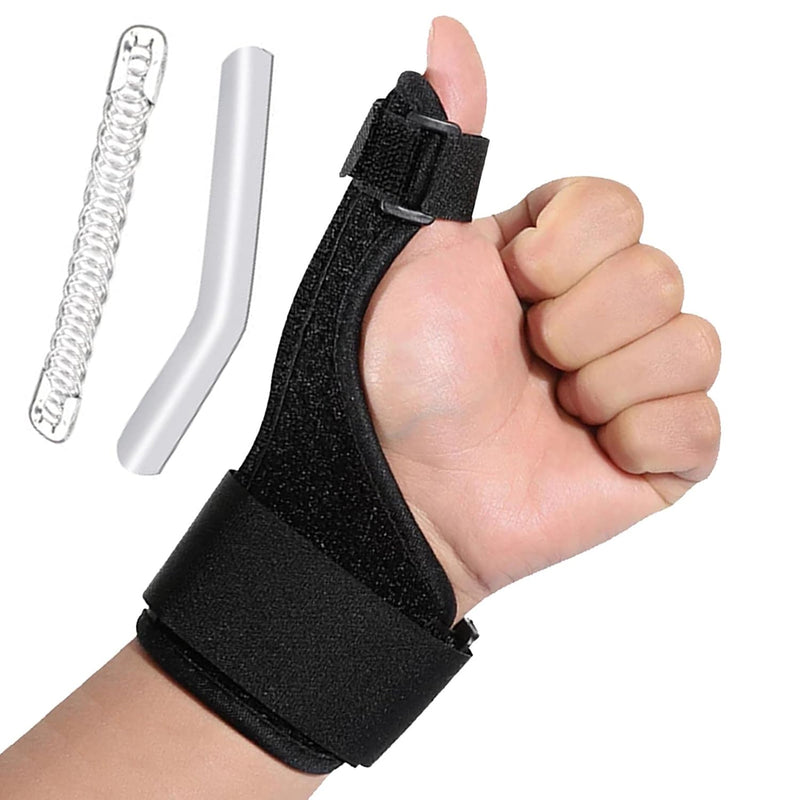 [Australia] - Thumb Spica Splint- Thumb Brace for Arthritis or Soft Tissue Injuries, Lightweight and Breathable, Stabilizing and not Restrictive, Fits Both Hands (Small/Medium) Small/Medium (Pack of 1) 