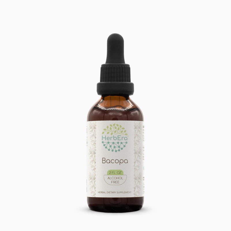 [Australia] - Bacopa B60 Alcohol-Free Herbal Extract Tincture, Concentrated Liquid Drops Natural Bacopa (Bacopa Monnieri) Dried Herb 2 fl oz 2 Fl Oz (Pack of 1) 