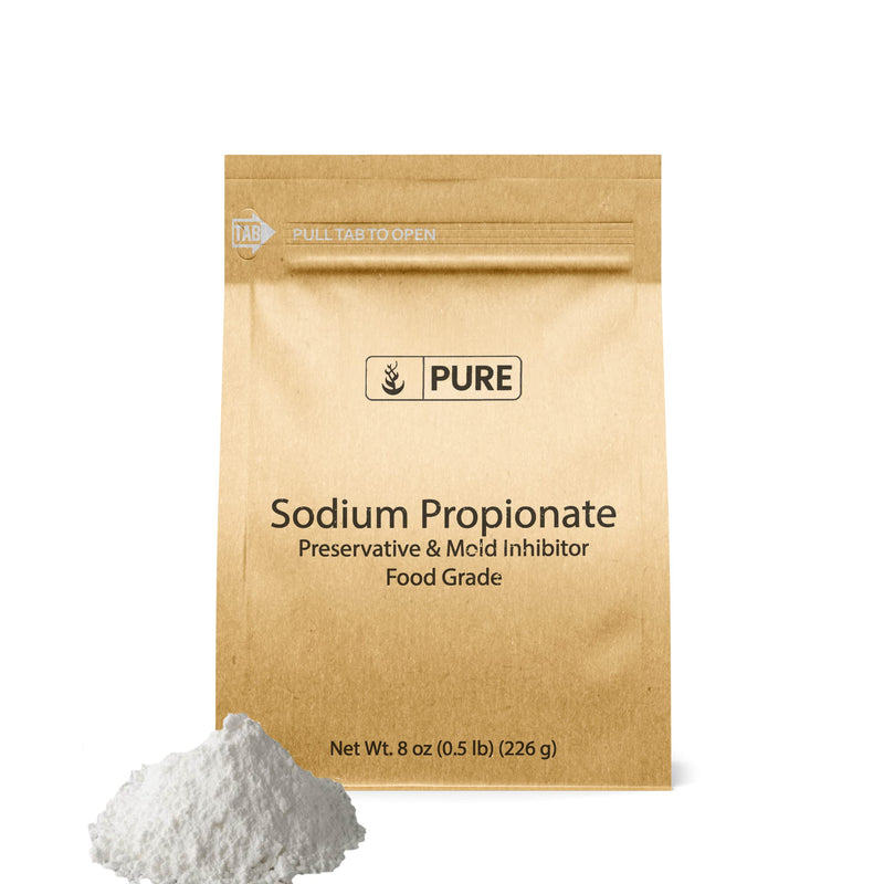 [Australia] - Pure Original Ingredients Sodium Propionate (8 oz) Preservative & Mold Inhibitor, Food Grade, Food Additive 