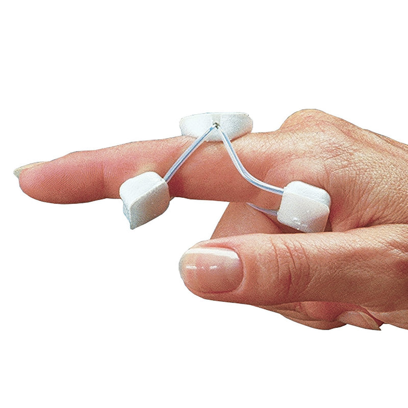 [Australia] - Rolyan Sof-Stretch Extension Splint, 5-Pack, X-Large, White, Finger Brace with Adjustable Fit, Lightweight & Latex-Free Support for PIP Joint Extension, Boutonniere Deformity & Edema, Hand Washable White - 5 Pack 