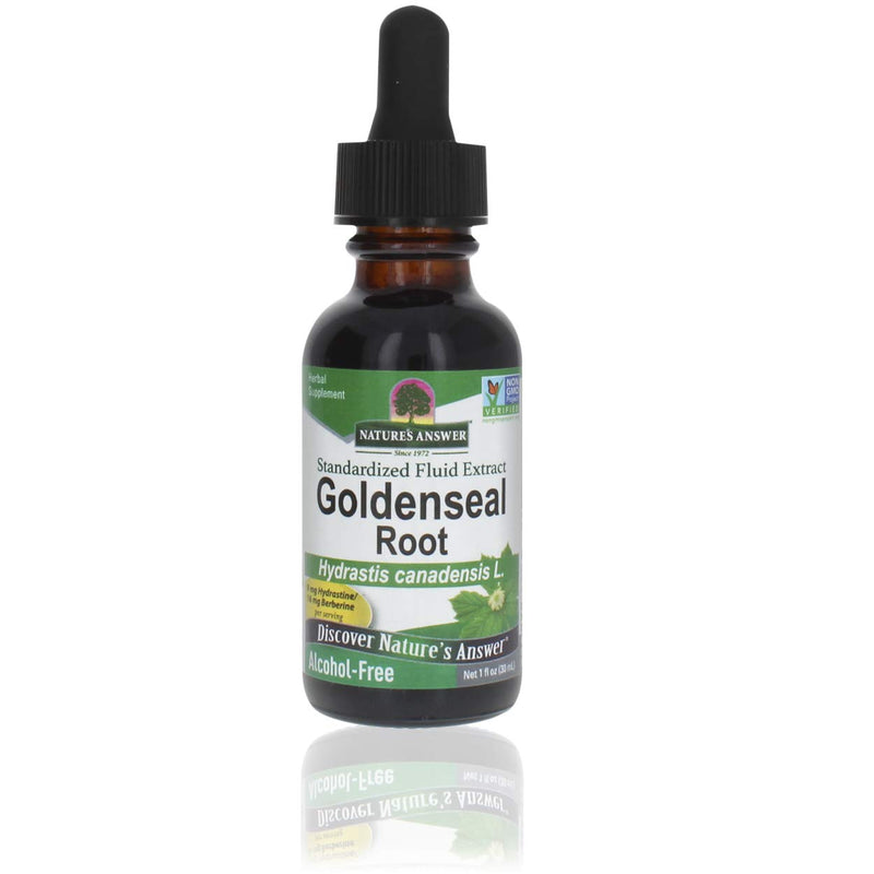 [Australia] - Nature's Answer Goldenseal Root | Herbal Supplement | Supports A Healthy Immune System | Gluten-Free & Alcohol-Free 1oz (2 Pack) 