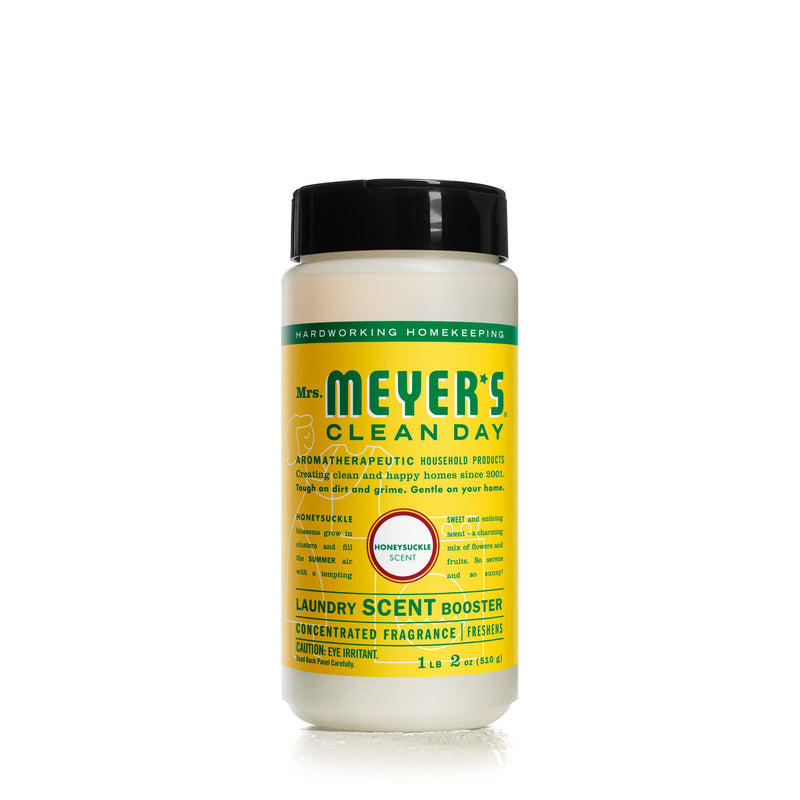 [Australia] - MRS. MEYER'S CLEAN DAY Laundry Booster, Pair with Liquid Laundry Detergent Or Detergent Pods, Honeysuckle, 18 oz 1.13 Pound (Pack of 1) 