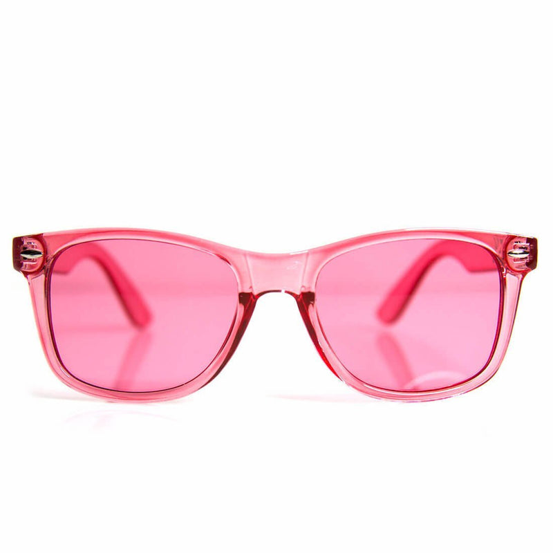[Australia] - GloFX Baker-Miller Pink (Rose) Color Therapy Glasses Chakra Glasses Relax Glasses Rose 