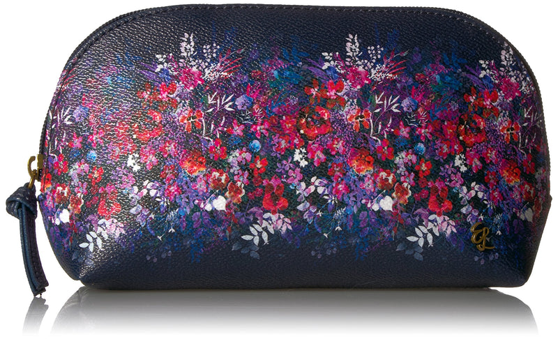 Artisan Dome Cosmetic Cosmetic Bag One Size Indigo Bouquet