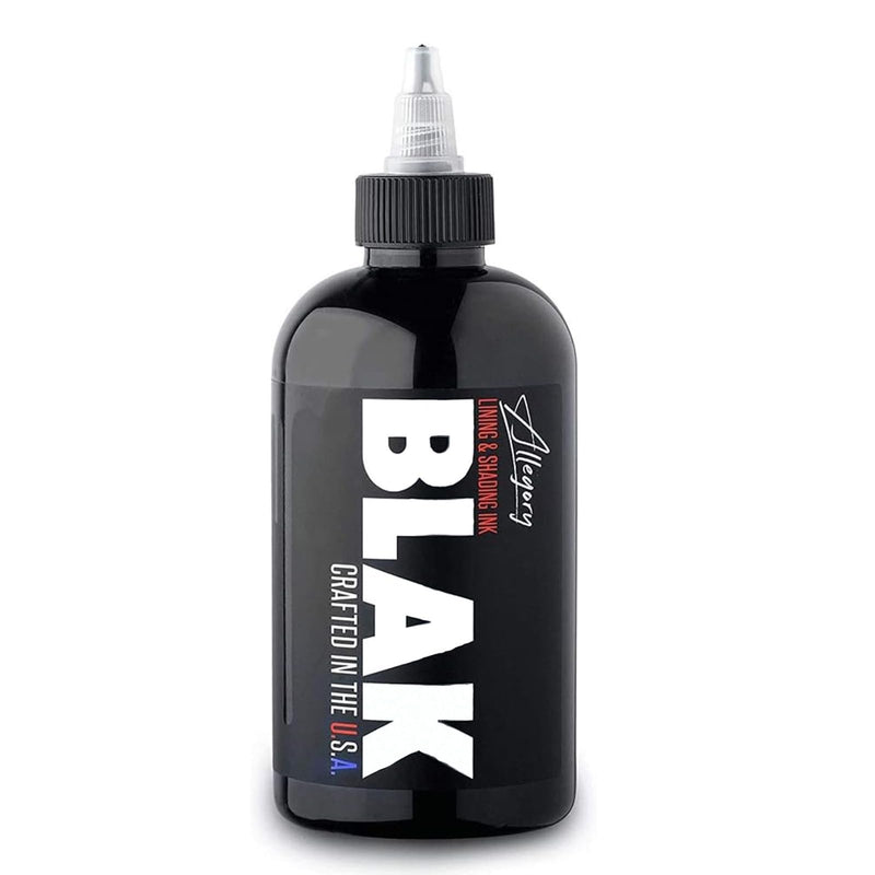 [Australia] - Tattoo Ink ‚Äì Blak, Premium Black Tattoo Ink, Perfect for Lining and Shading, Smooth, Consistent Pigment, Vegan Friendly Tattoo Color, Organic Ink, Crafted in The USA, 8 oz 