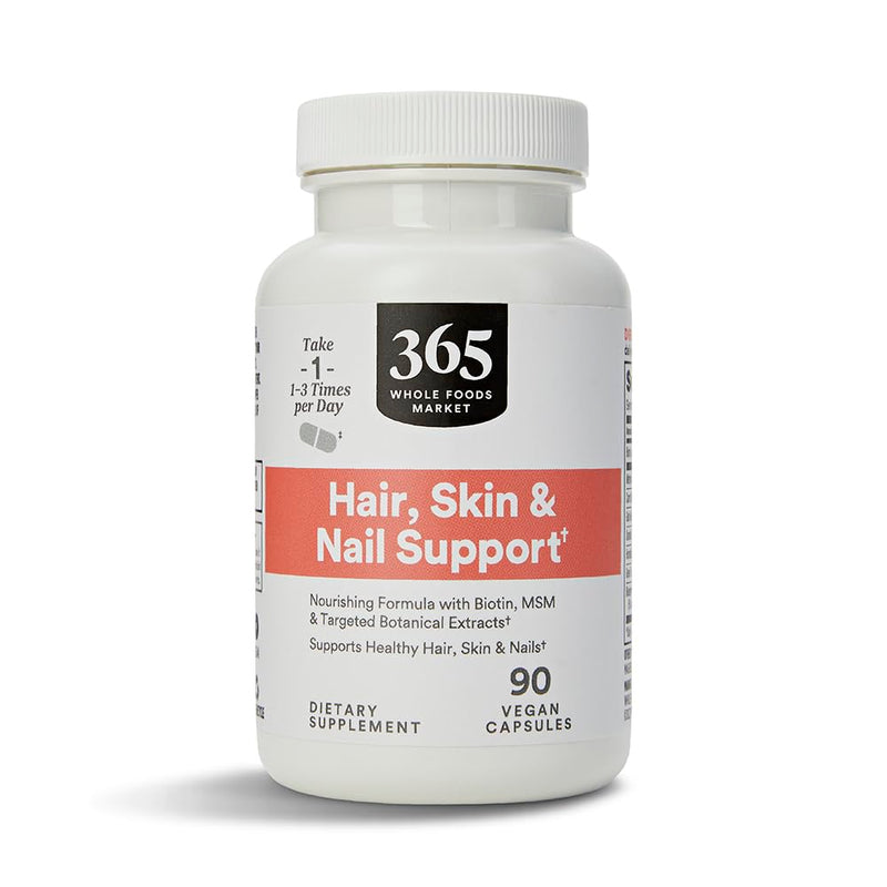 [Australia] - 365 by Whole Foods Market, Hair Skin & Nails 2000 Biotin, 90 Count 