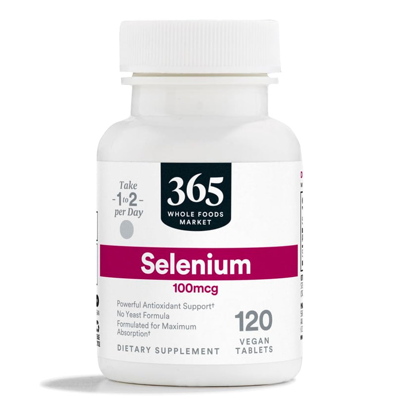 [Australia] - 365 by Whole Foods Market, Selenium 100MCG, 120 Tablets 