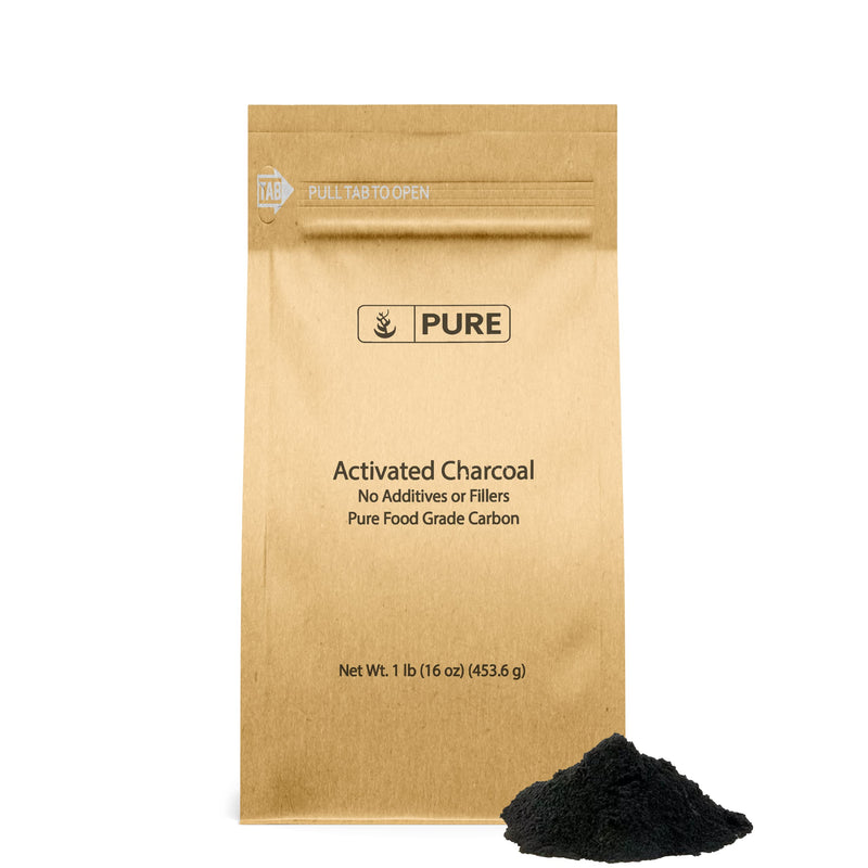 [Australia] - PURE ORIGINAL INGREDIENTS Activated Charcoal (1lb) Activated Carbon, Vegan, Non-GMO 