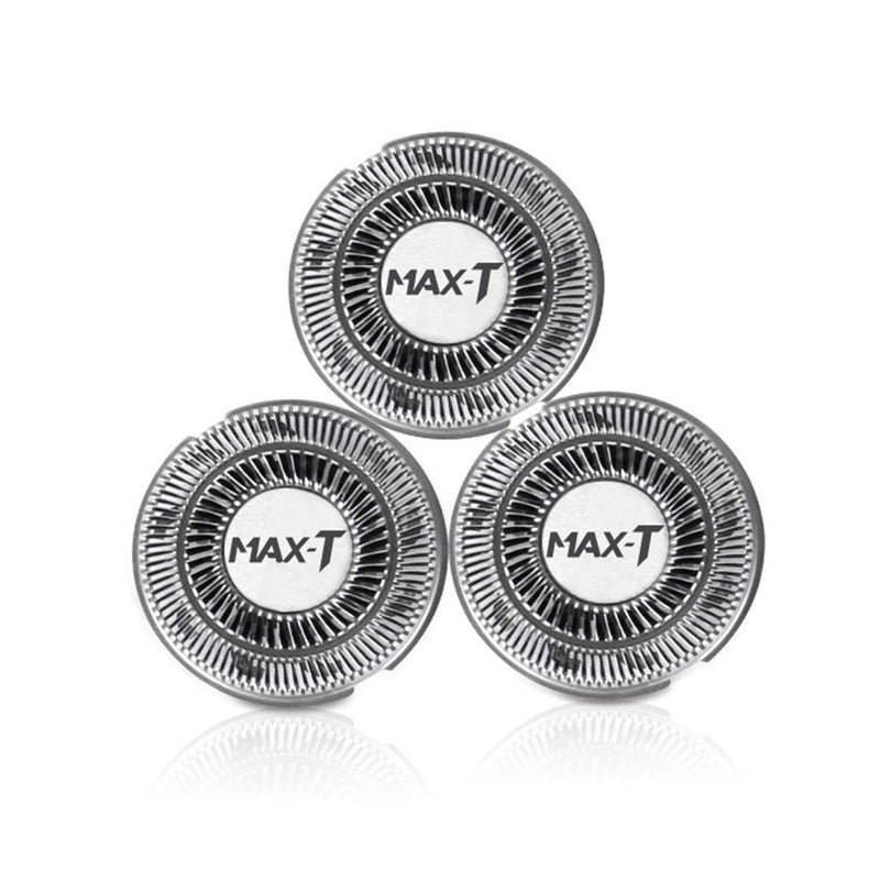 [Australia] - MAX-T Replacement Shaver Head for Electric Razors, Suitable for MAX-T RMS7109 Men's Electric Shaver Series D-replacement Shaver Head 
