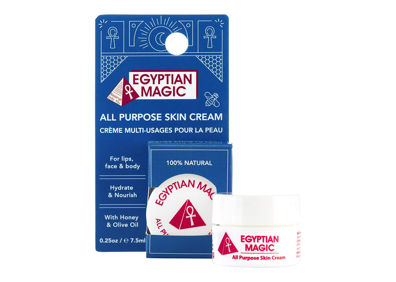 [Australia] - Egyptian Magic All Purpose Skin Cream | Skin, Hair, Anti Aging, Stretch Marks | All Natural Ingredients | 0.25 Ounce Jar 