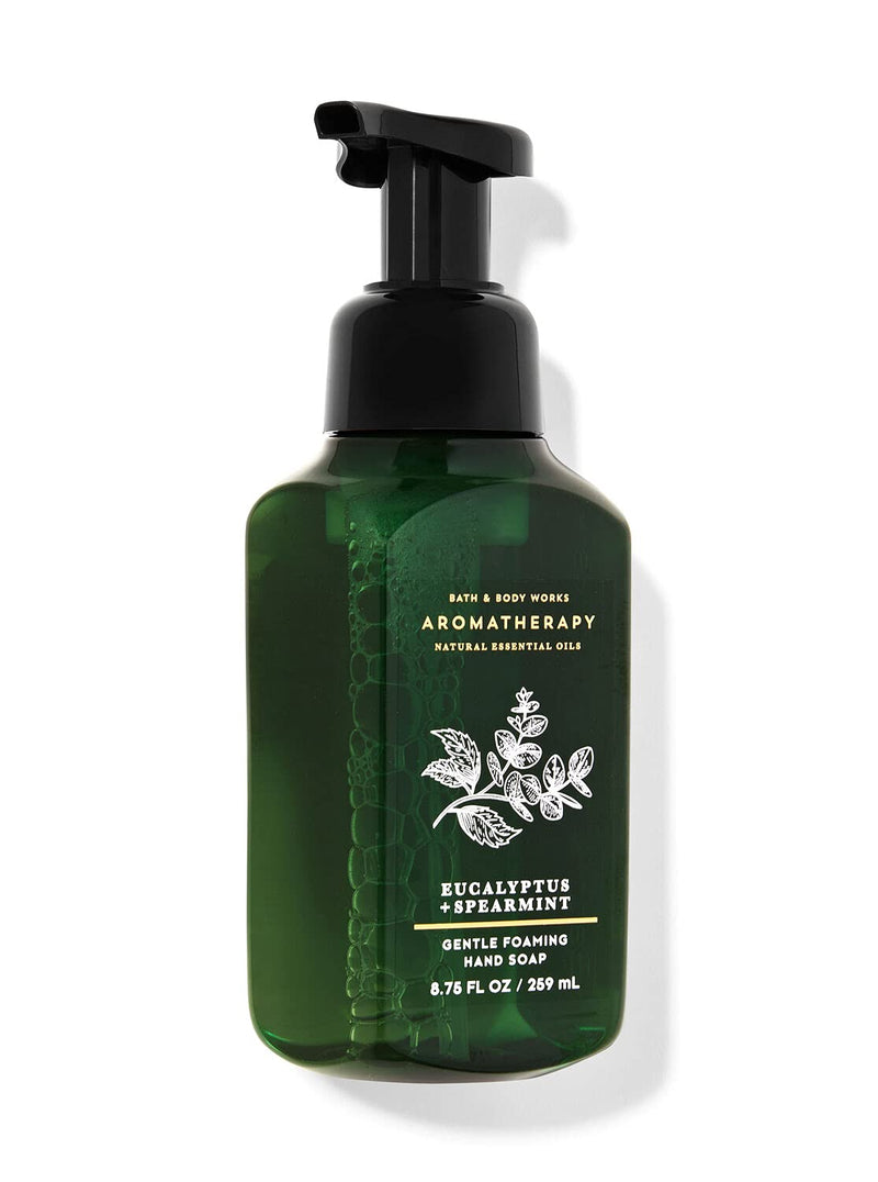 Bath & Body Works Gentle Foaming Hand Soap Eucalyptus Spearmint Stress Relief Eucalyptus,Spearmint 8.75 Fl Oz (Pack of 1)