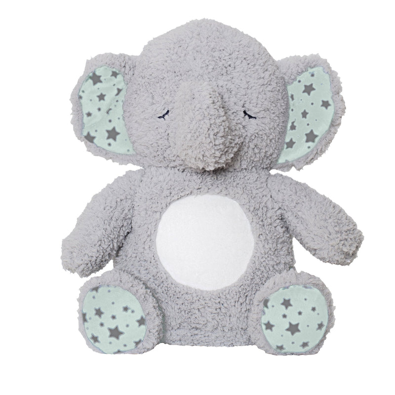 [Australia] - Soft Dreams Elephant Music and Glow Soother, Grey/Mint 
