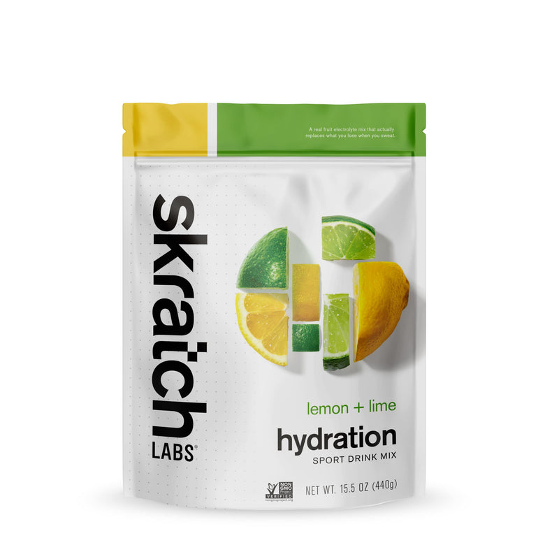 [Australia] - Skratch Labs Hydration Powder | Sport Drink Mix | Electrolytes Powder for Exercise, Endurance, and Performance | Lemon + Lime | 20 Servings | Non-GMO, Vegan, Kosher 20 Servings (Pack of 1) 