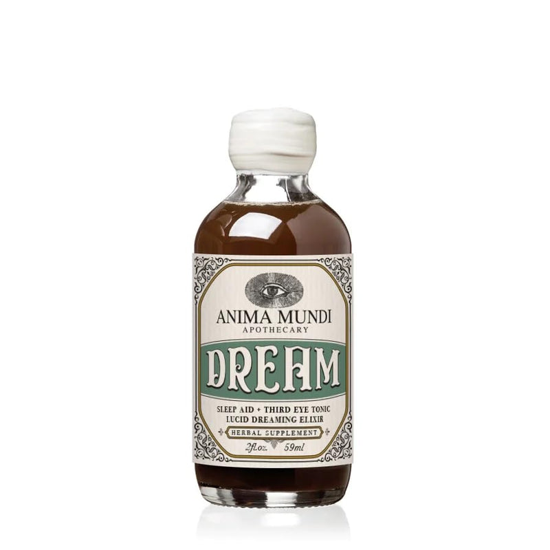 [Australia] - Anima Mundi Lucid Dreaming Elixir - Herbal Liquid Supplement - Calming Bedtime Tonic with Skullcap, Kava Kava and Rose - Bedtime Tonic (2 oz) 